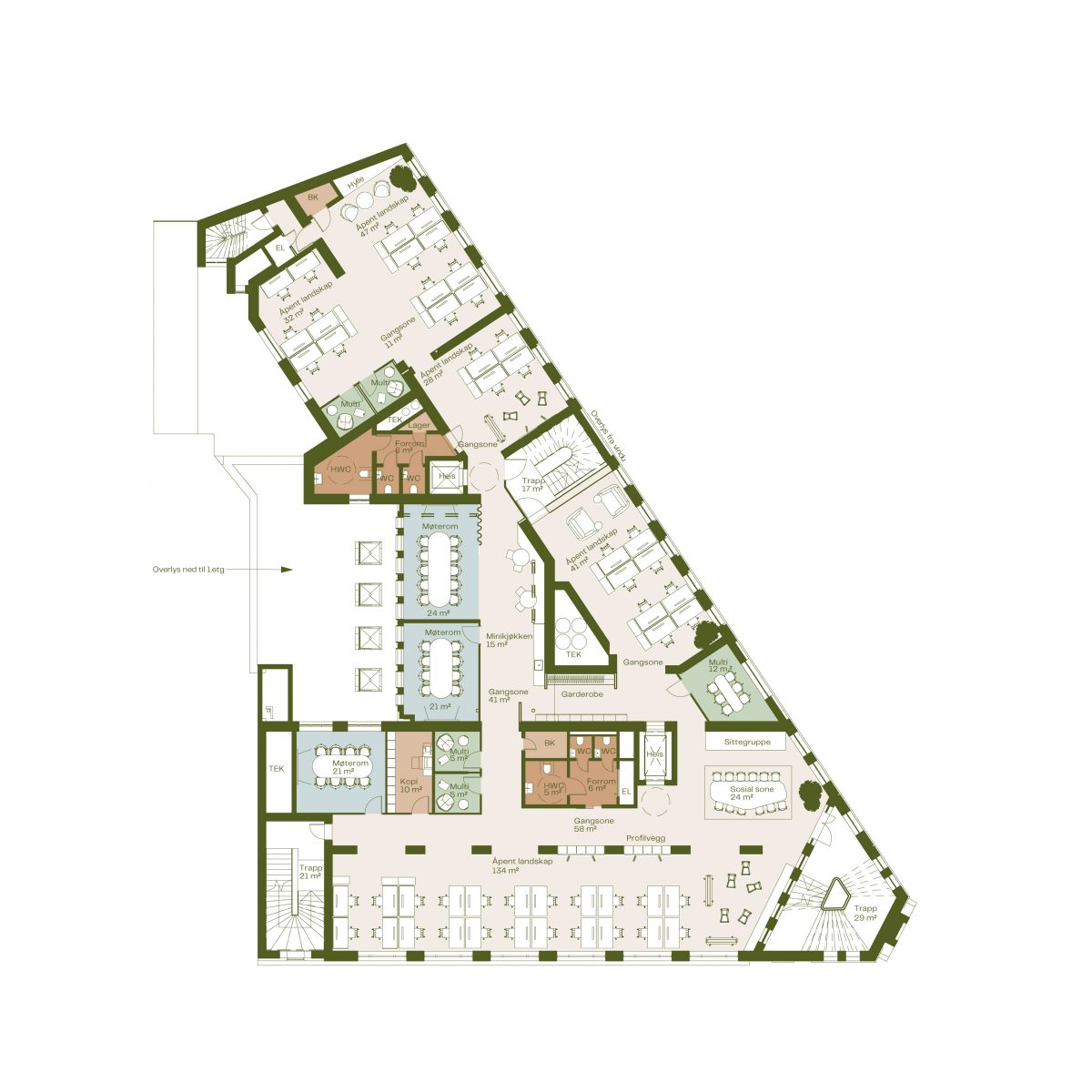 Møbleringsplan 02 - 04 etg.